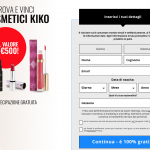 concorso cosmetici kiko