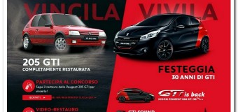 Concorso a Premi Peugeot Gti is Back