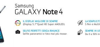 Concorso a Premi Wind Ricarica Online e Vinci Samsung Note 4