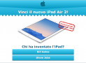 Concorso a Premi Vinci iPad Air